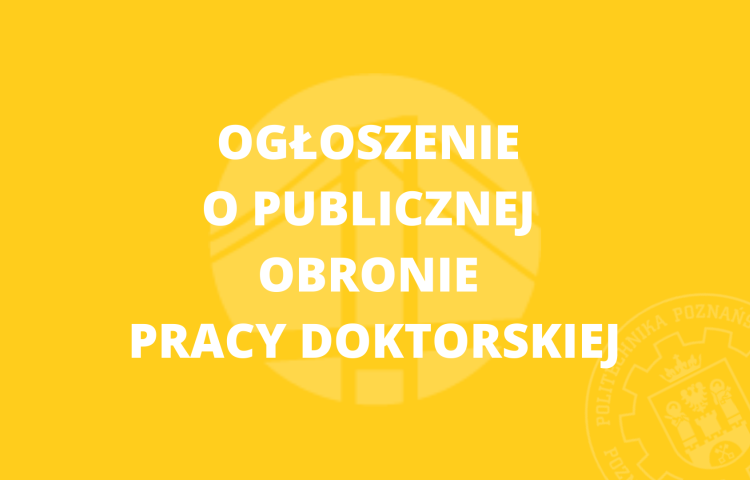 Ogłoszenie obrona